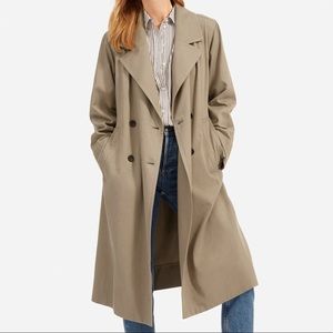 Everlane The Drape Trench - Clay, XS